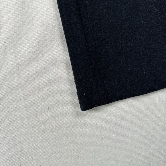 Eileen Fisher Pants Women’s 4 Heathered Black Straight Leg Stretch Elastic Waist - Picture 2 of 16